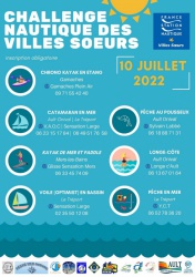 FIL INFO - Rejoignez-nous pour le Challenge Nautique des Villes Soeurs 